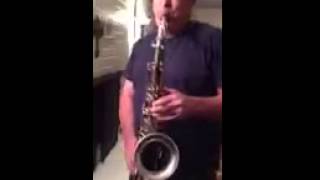DOUG WEBB ON HIS 10MFANâ„¢ MERLOT HR 8* TENOR MOUTHPIECE---HARD BOP