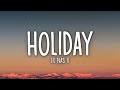 Lil Nas X HOLIDAY Lyrics