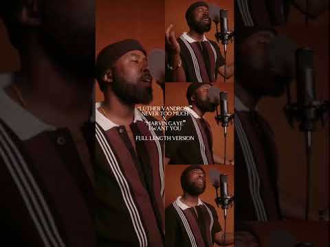 LUTHER VANDROSS “NEVER TOO MUCH” x MAVIN GAYE “I WANT YOU” FULL LEGNTH MASHUP