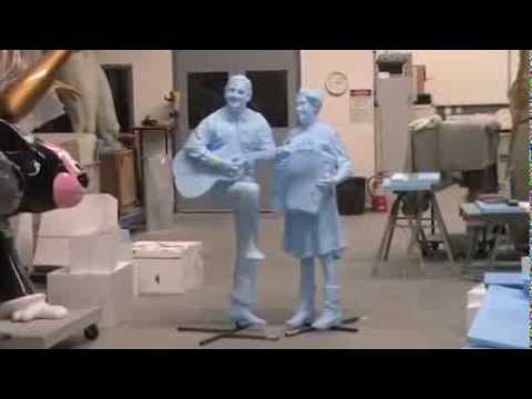 Thermwood Model 67 Large Sculptures at John Cox's Creature Workshop