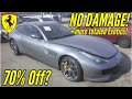 IAA Cheapest Supercars at Salvage Aucti