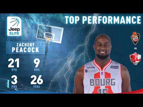 Zachery Peacock (21 points) Highlights vs. Le Mans