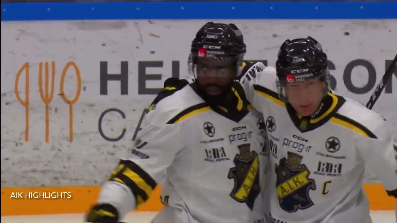 Almtuna - AIK | Hockeyallsvenskan 2023/24 Omgång 6
