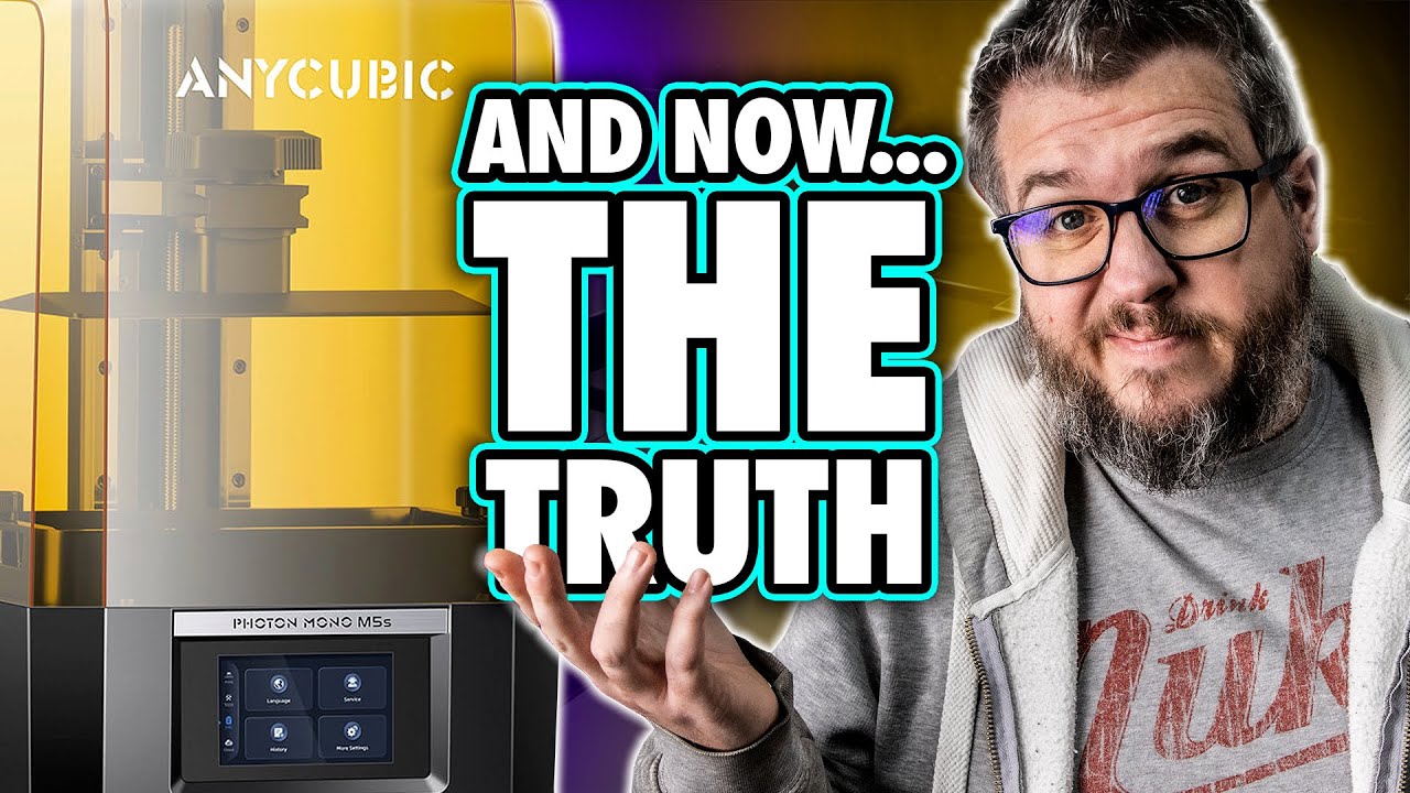 Anycubic Photon Mono M5s Review - What ANYCUBIC DIDN'T SAY -