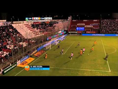Gol de Cólzera. Unión 3 - Crucero 1. Fecha 12. Primera División 2015. FPT.