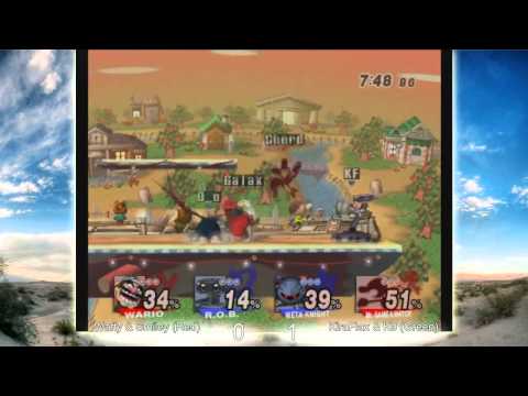 Brawl - Salvation Doubles - WB3 - Wafty & SmileyFace (Red) vs KiraFlax & K9 (Blue)