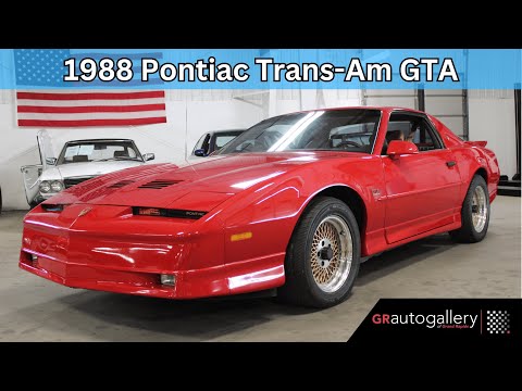 1988 Pontiac Firebird Trans Am (CC-1983963) for sale in Kentwood, Michigan