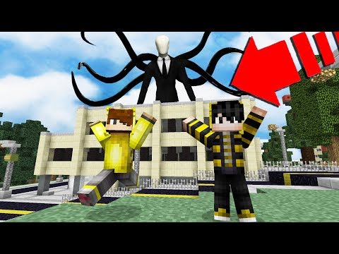 DEV SLENDERMAN YENİ EVİME SALDIRIYOR!  - Minecraft