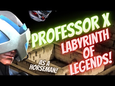 Professor X In Labyrinth Of Legends! Horseman Of Apocalypse! Marvel Contest Of Champions!