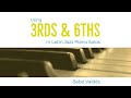 Echale Salsita Solo by Bebo Valdés--3rds and 6ths in Cuban Latin Jazz Piano Improvisation Solo - Rebecca Cline Echale Salsita Solo by Bebo Valdés--3rds and 6ths in Cuban Latin Jazz Piano Improvisation Solo
