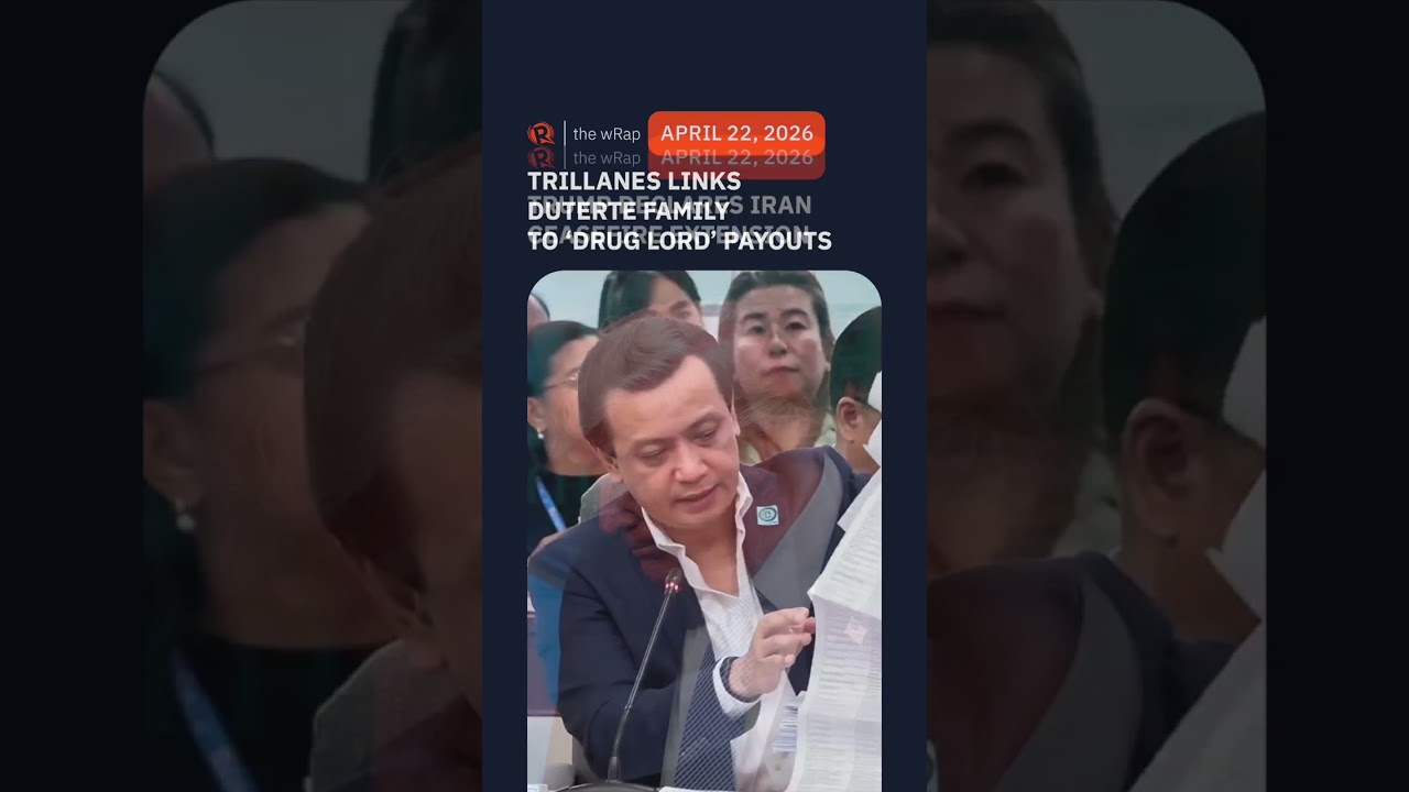 Today’s headlines: Rodrigo Duterte, Sara Duterte, Squirrels | The wRap | April 22, 2026