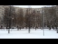 Круглый дом в Москве на улице Довженко 