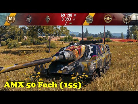 AMX 50 Foch (155) - World of Tanks UZ Gaming