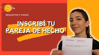 PAREJA DE HECHO - Cómo registrarla