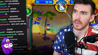 Coding an A.I. to beat Twitch Chat in Peggle (VOD)