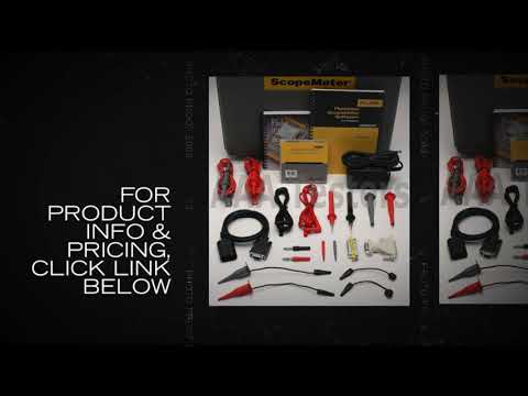 Fluke 105B ScopeMeter Series II 100MHz HandHeld Oscilloscope