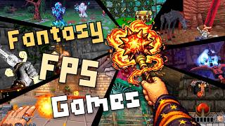 ⚔️ Retro and Retro-Style Fantasy FPS Games 🔥