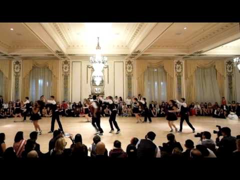 Mr. Pinstripe Suit -- Swingtime at Stanford Viennese Ball 2017