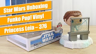 Funko Pop! Vinyl Deluxe Special Edition Princess Leia (376) - Star Wars Unboxing