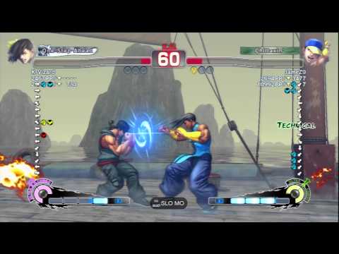 K-Vizard (Yang) Vs JameZ9 (Yun) SSF4 AE Ranked Matches - PSN