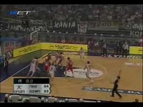 PANATHINAIKOS Vs OLYMPIACOS PLAYOFF GAME 3 OF 5 13-06-2007