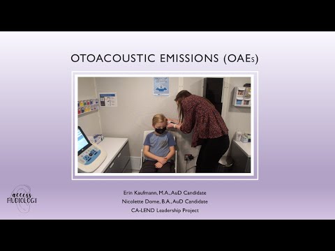 Otoacoustic Emissions (OAEs)
