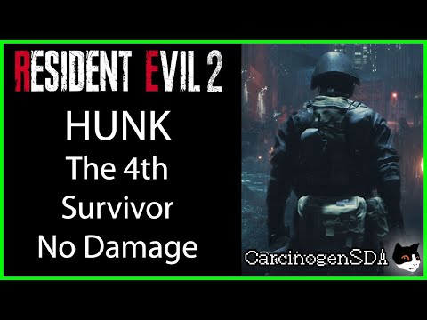 Resident Evil 2 REmake (PC) No Damage - HUNK, the 4th Survivor