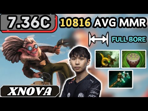 7.36c - Xnova SNAPFIRE Soft Support Gameplay - Dota 2 Full Match Gameplay