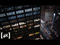 Late Night New York City Soundscape Open Window Manhattan 4K Sleep Study