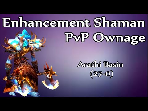 Enhancement Shaman PvP Ownage - Arathi Basin
