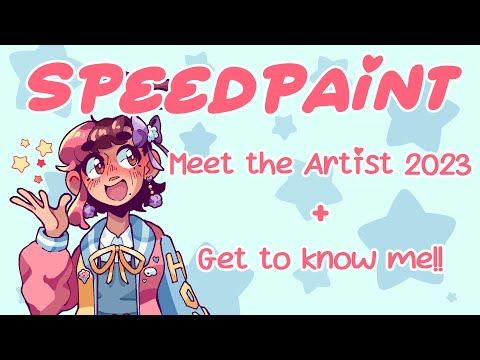 Meet the artist 2023 | Speedpaint with Commentary