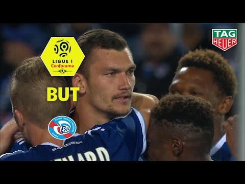 But Ludovic AJORQUE (89' pen) / RC Strasbourg Alsace - FC Nantes (2-1)  (RCSA-FCN)/ 2019-20