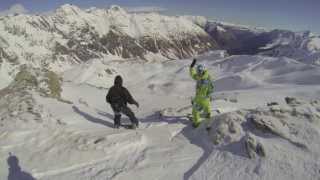 preview picture of video 'snowpark el tarter feb 2014'