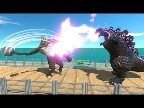 Titan Beast vs Shin Godzilla Oasis Death Run - ARBS