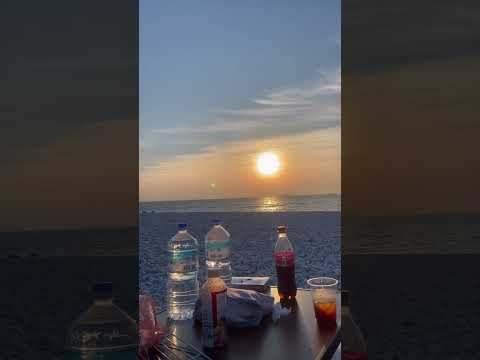 Bbq at Rinku town seaside