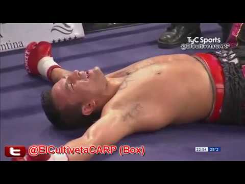 (KO 4) Gustavo Lemos vs Ruben López - Boxeo de Primera I El Cultiveta Box