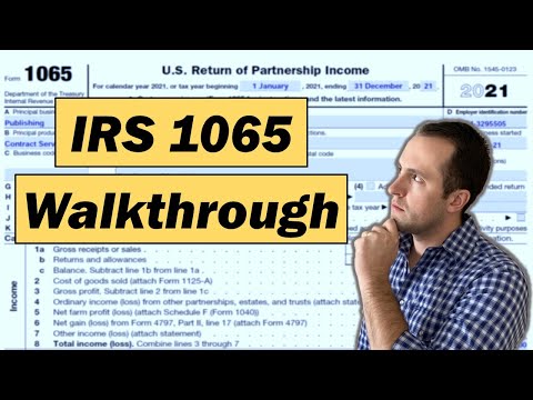 YouTube video about Unveiling the Mystery of IRS Form 1065
