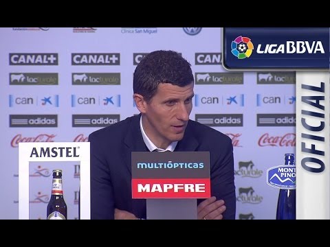 Rueda de Prensa de Javi Gracia tras el Osasuna (3-0) Atlético de Madrid - HD