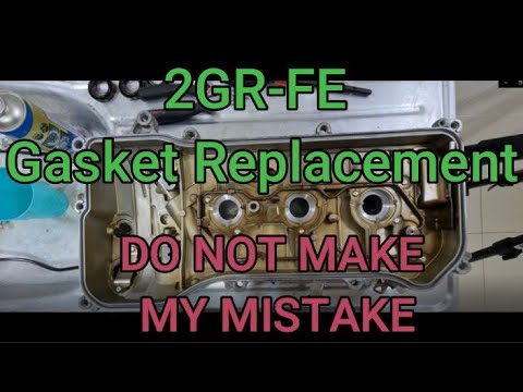 2GR-FE Head Cylinder Cover Gasket Replacement - Alphard 20 series