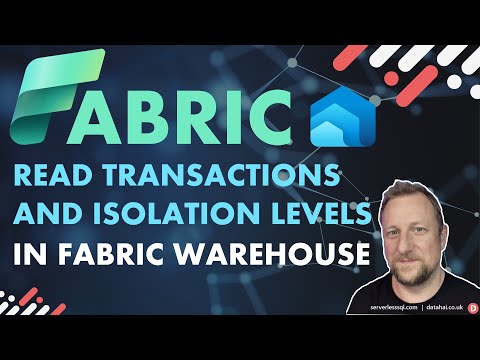 Leia transações e níveis de isolamento no Fabric Warehouse