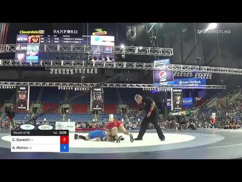 122 Lbs Round Of 16 - Carissa Qureshi, California Vs Alyssa Mahan, Delaware 238b