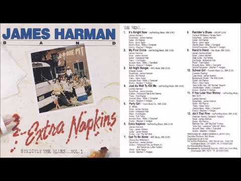 James Harman Band - Extra Napkins - Strictly The Blues... Vol. 1