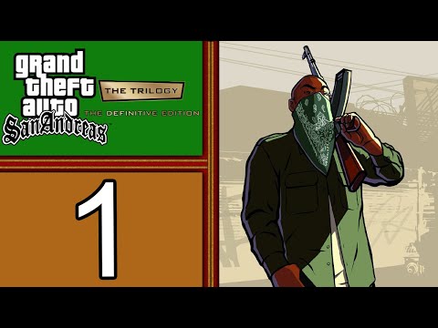 GTA San Andreas: Definitive Edition playthrough pt1 - Here We Go AGAIN! A Modern Spin on a Classic