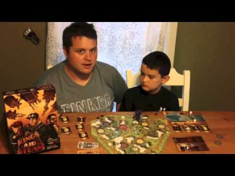 A Dad a Son and a Game-- Overview and review of Kings of Air and Steam