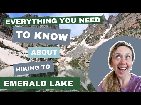 HOW to HIKE to EMERALD LAKE in ROCKY MOUNTAIN NATIONAL PARK