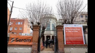 Visita d'obres a la Casa Larratea