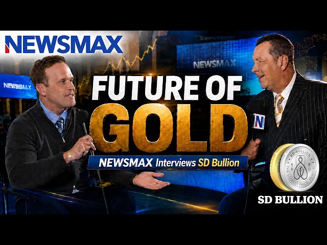 NEWSMAX Interviews SD Bullion at the Market Movers Conference in New York City on Gold, Silver, and the Future of Precious Metals