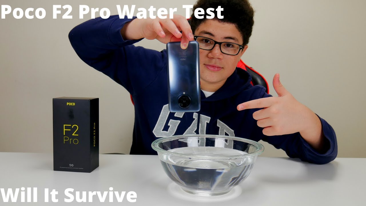 POCO F2 Pro Water Test Will it Survive