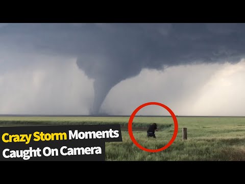Top 15 Craziest Storm Moments Caught On Camera | Crazy Weather 2020