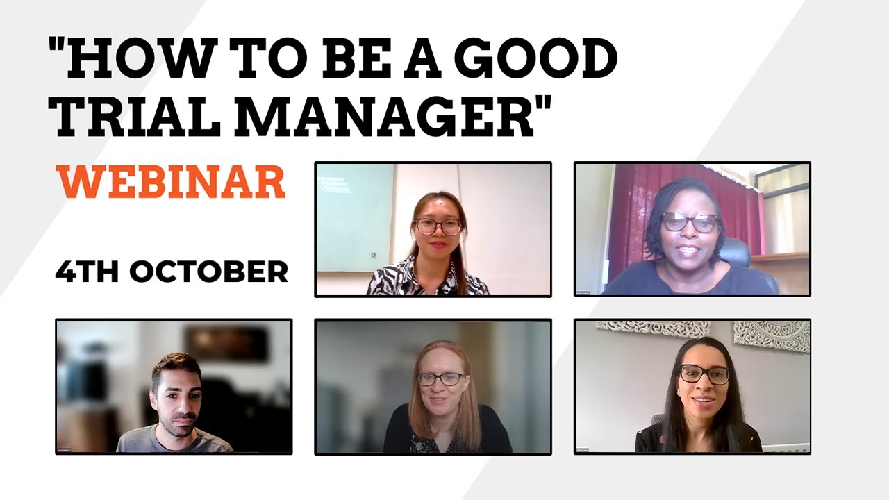 How to be a good Trial Manager (TM)